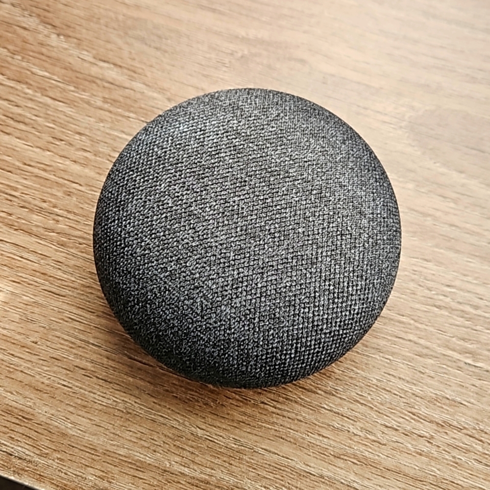 Google Home Mini (2nd Gen) w/ Wall Plug-in Mount